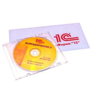 1с Бухгалтерия базовая диск конверт